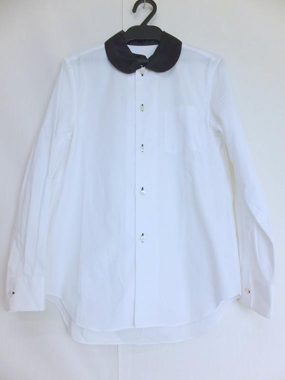 tricot COMME des GARCONS トリココムデギャルソン 丸襟長袖ブラウス 