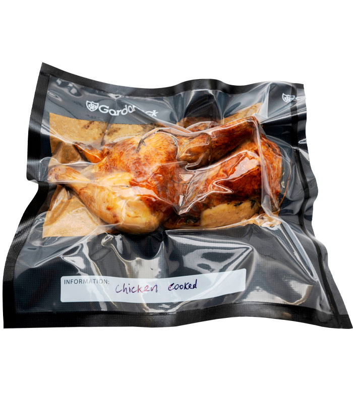 11″x19″ Clear/Black Vacuum Super Heavy Duty Sealer Bags 5 Mil GardaPack