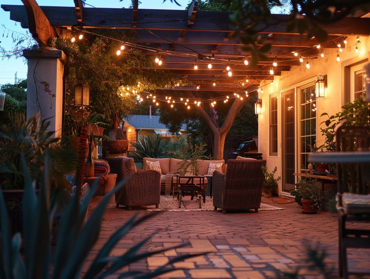 24 Cozy Patio Ideas for Your Backyard Garden Lighting