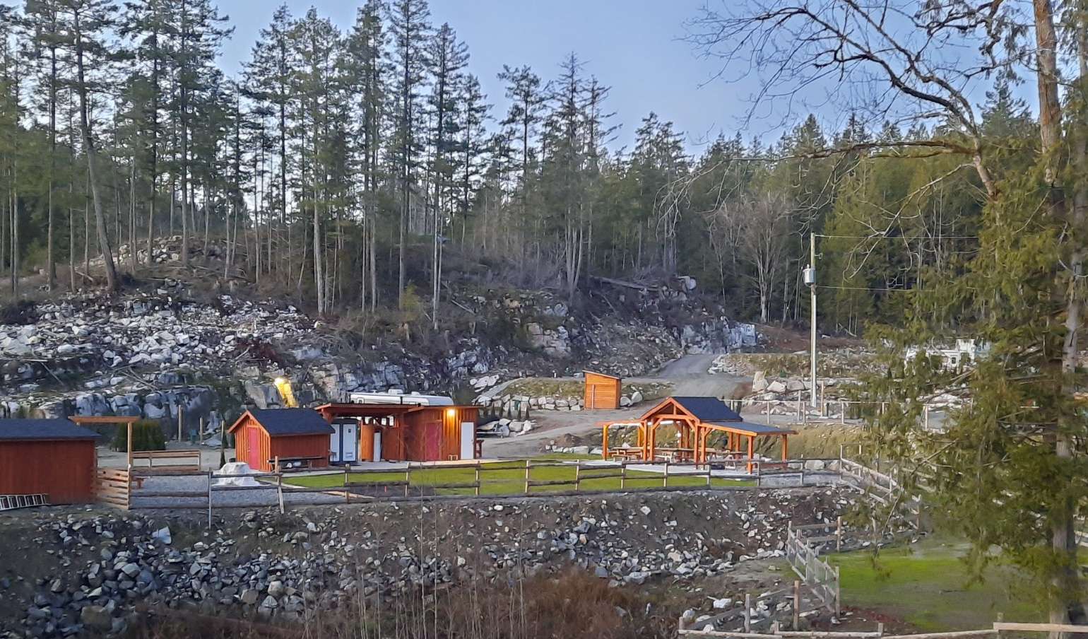 Garden Bay RV Resort Pictures Campground Sunshine Coast BC