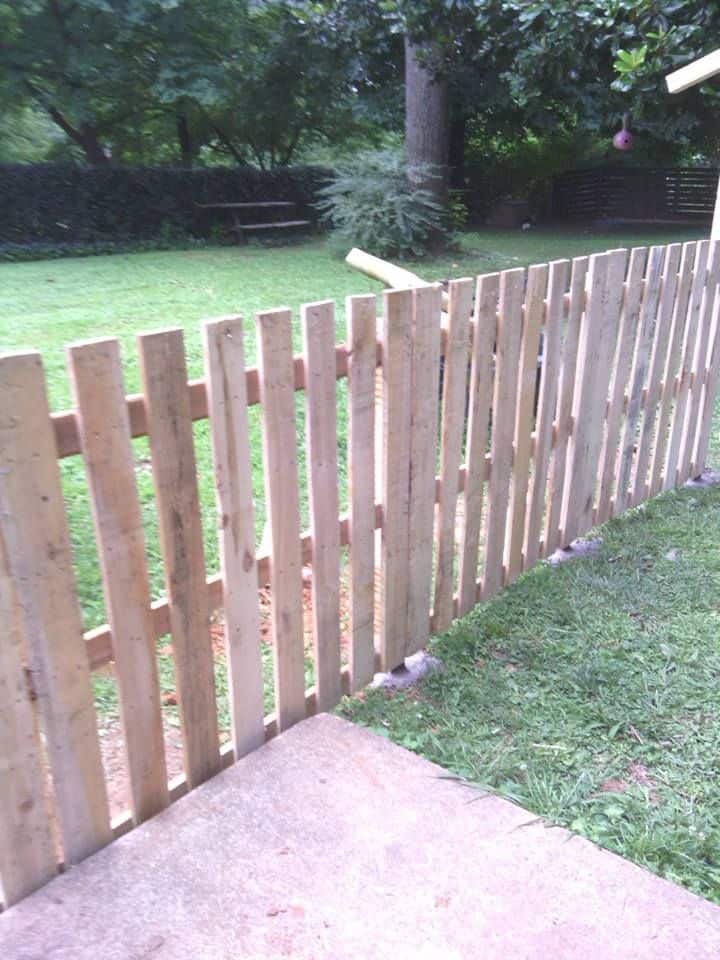 Fence DIY Project How to build a fence by yourself Ideas for Garden