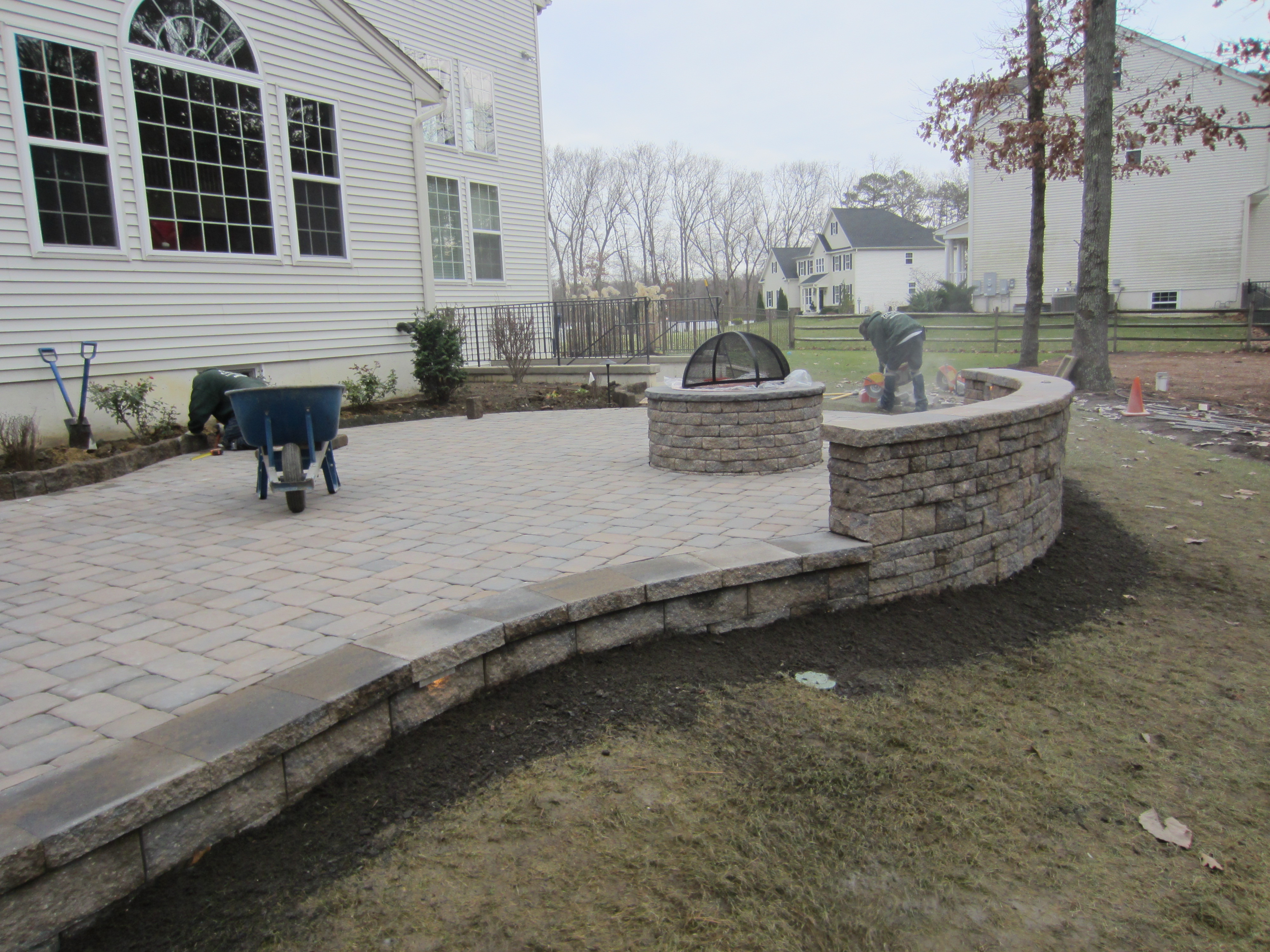 Medford New Jersey Hardscaping Company Garden Graphics Landscape