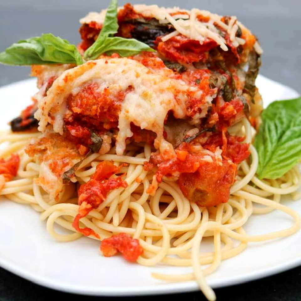 How to Make the BEST Baked Vegan Eggplant Parmesan garden grub