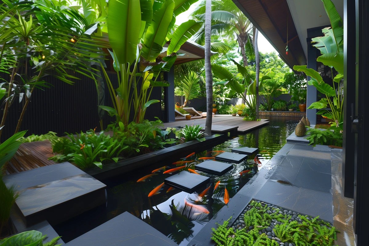tropical garden
