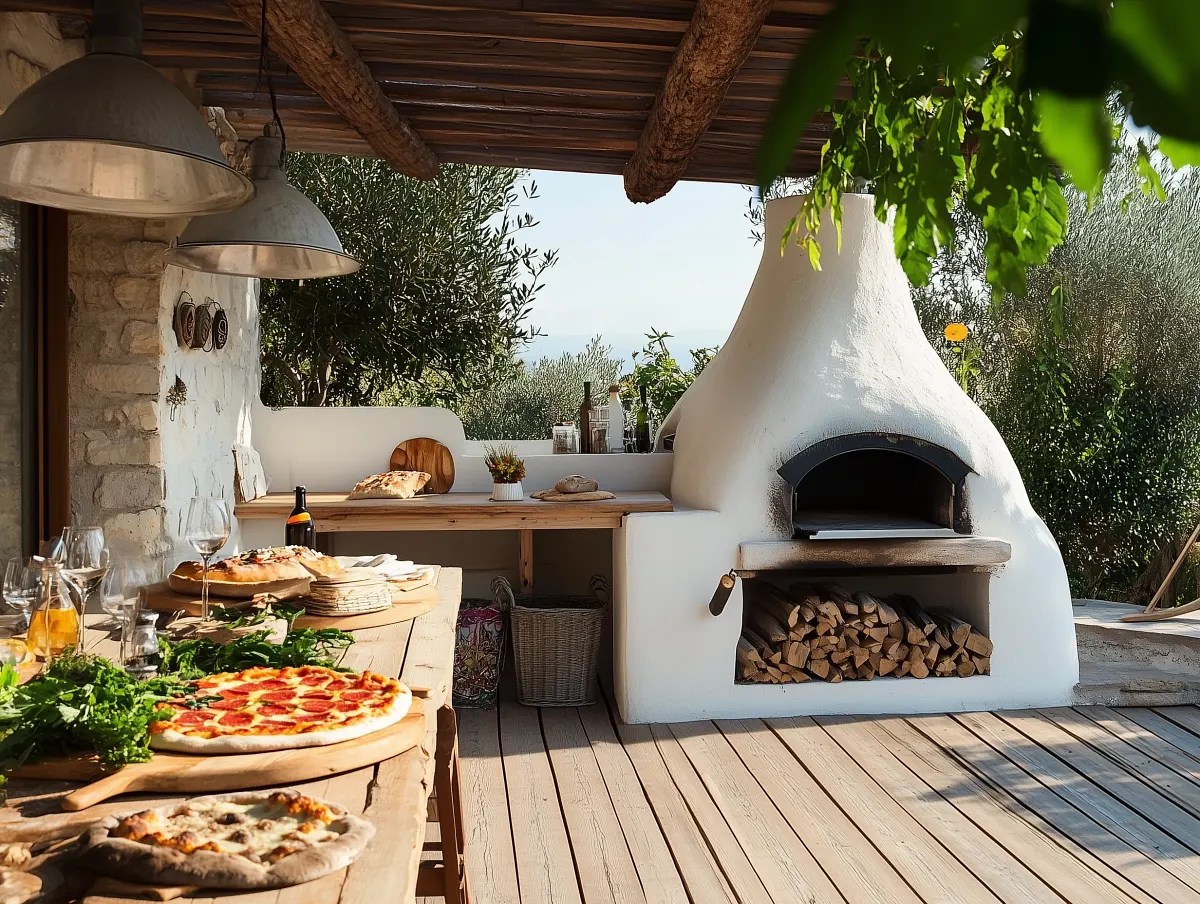 outdoor entertaining spaces