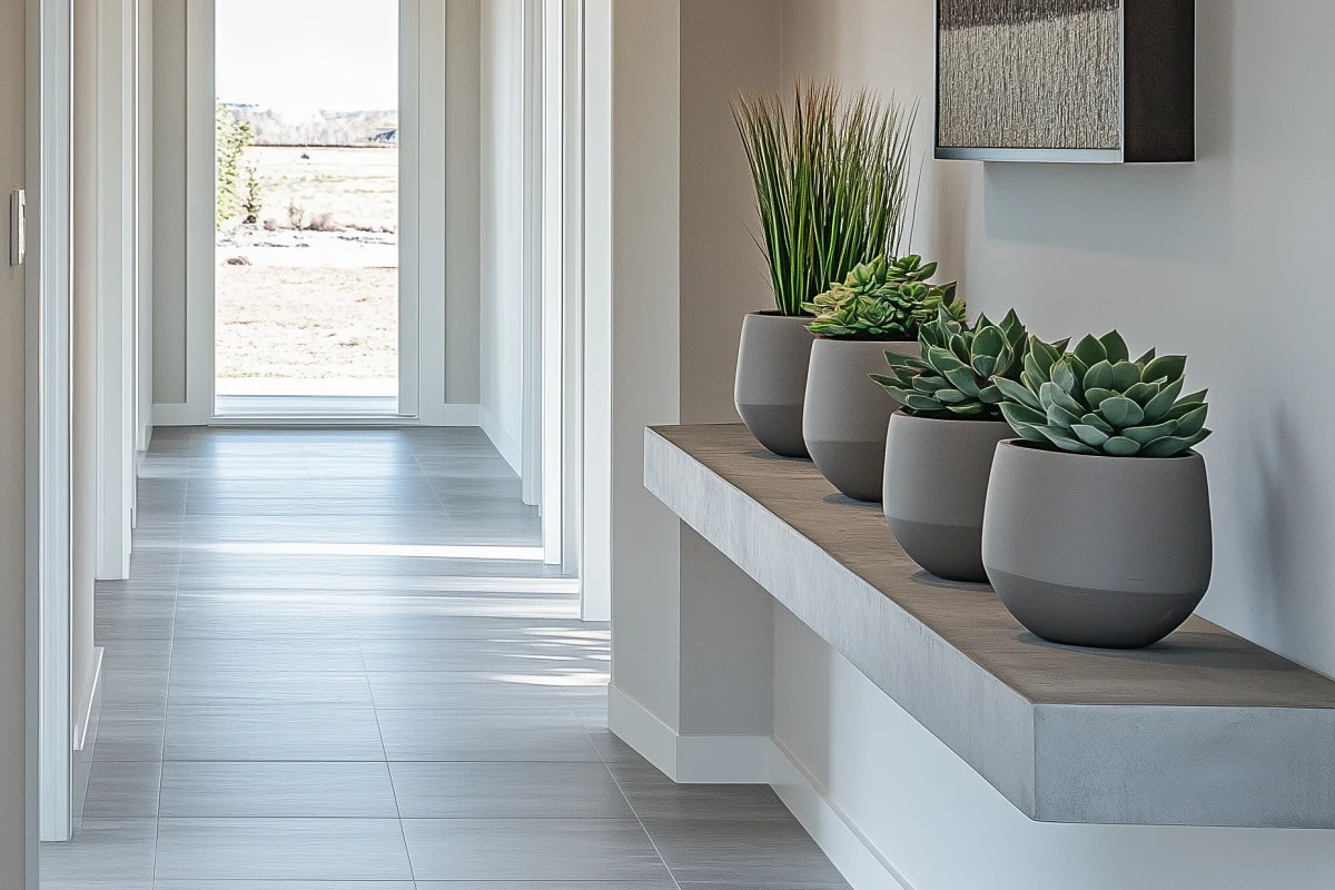 hallway house plant ideas