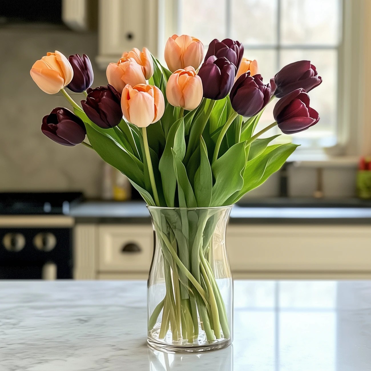 tulip flower arrangements
