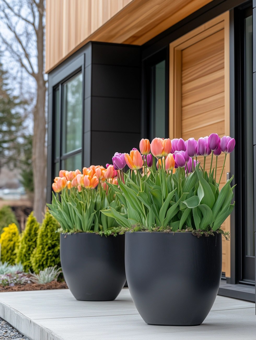 spring planter ideas minimalist style