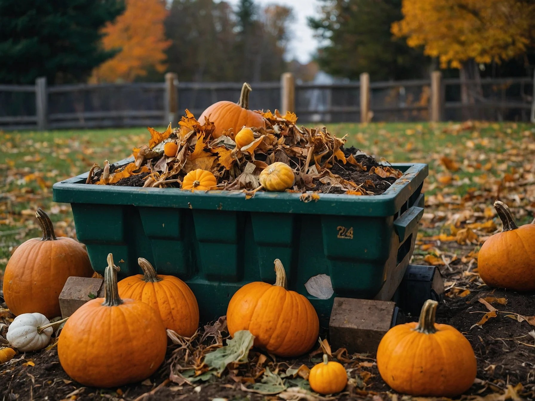 Composting Pumpkins Gardening knowledge for beginner