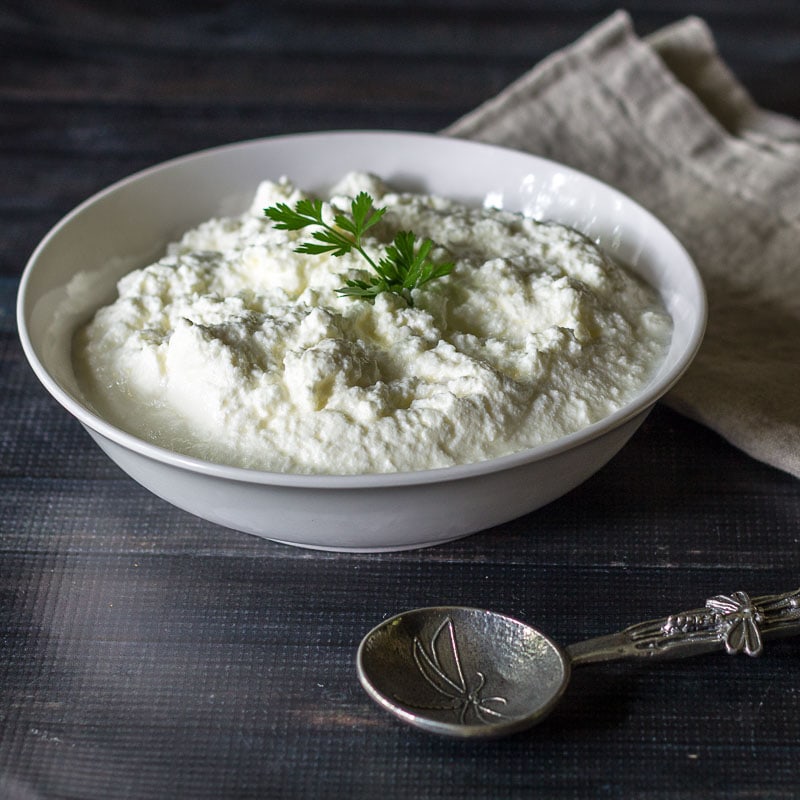 Homemade Ricotta Cheese Recipe