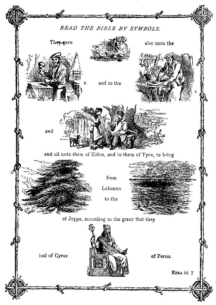 Picture Search Rebus Bible Verses Judges through Job