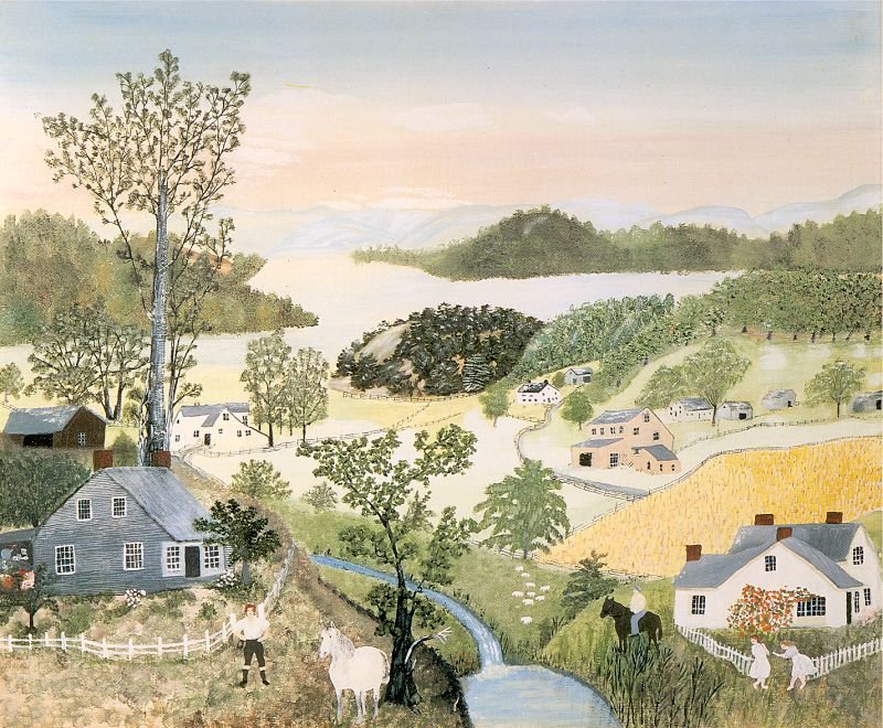 √ Famous Grandma Moses Paintings Popular Century
