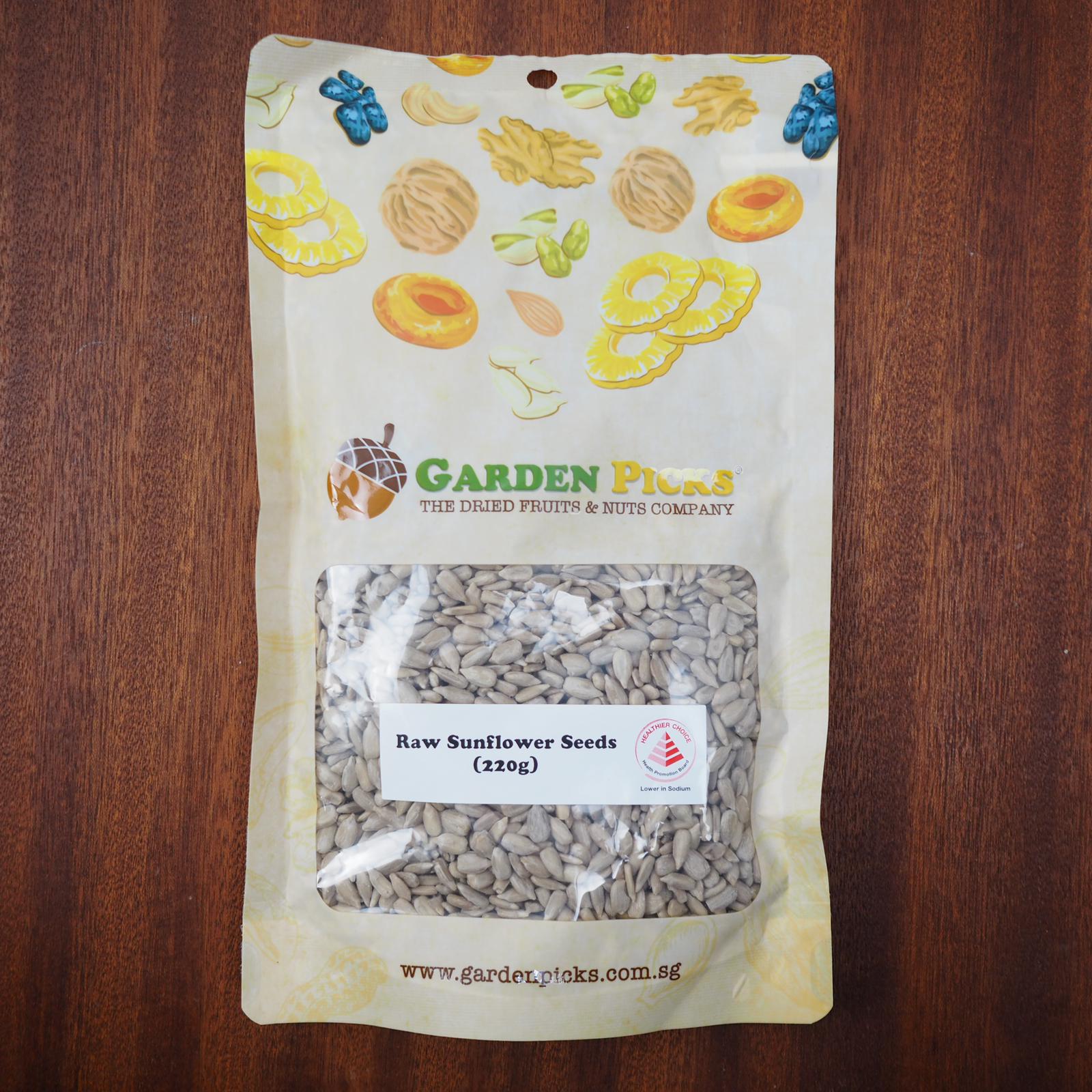 Sunflower Seeds ( Natural, Raw & ReadyToEat ) Garden Picks