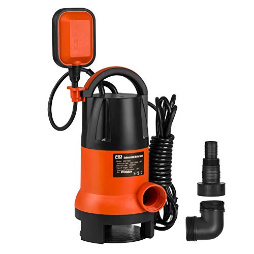 Sump Pump, PROSTORMER 1HP 3700GPH Submersible Clean/Dirty Water Pump