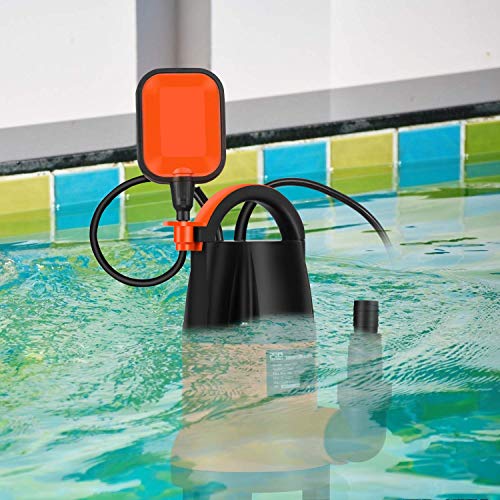 Sump Pump, PROSTORMER 1HP 3700GPH Submersible Clean/Dirty Water Pump