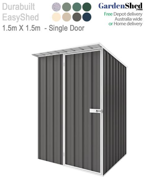 SLIDING DOOR Garden Shed 1.5 x 0.78 | GardenShed.com