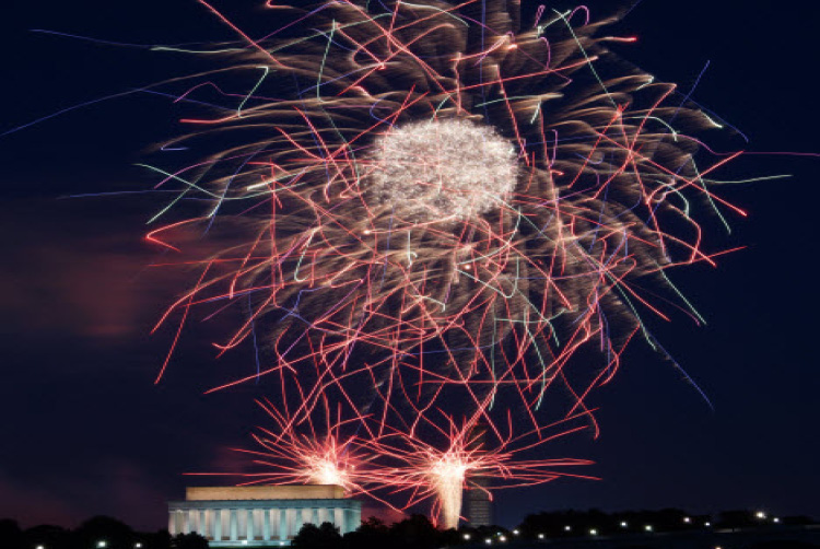 Firework Burst Garden State Fireworks