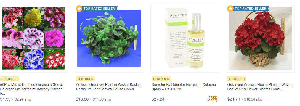 Bonanza website product page