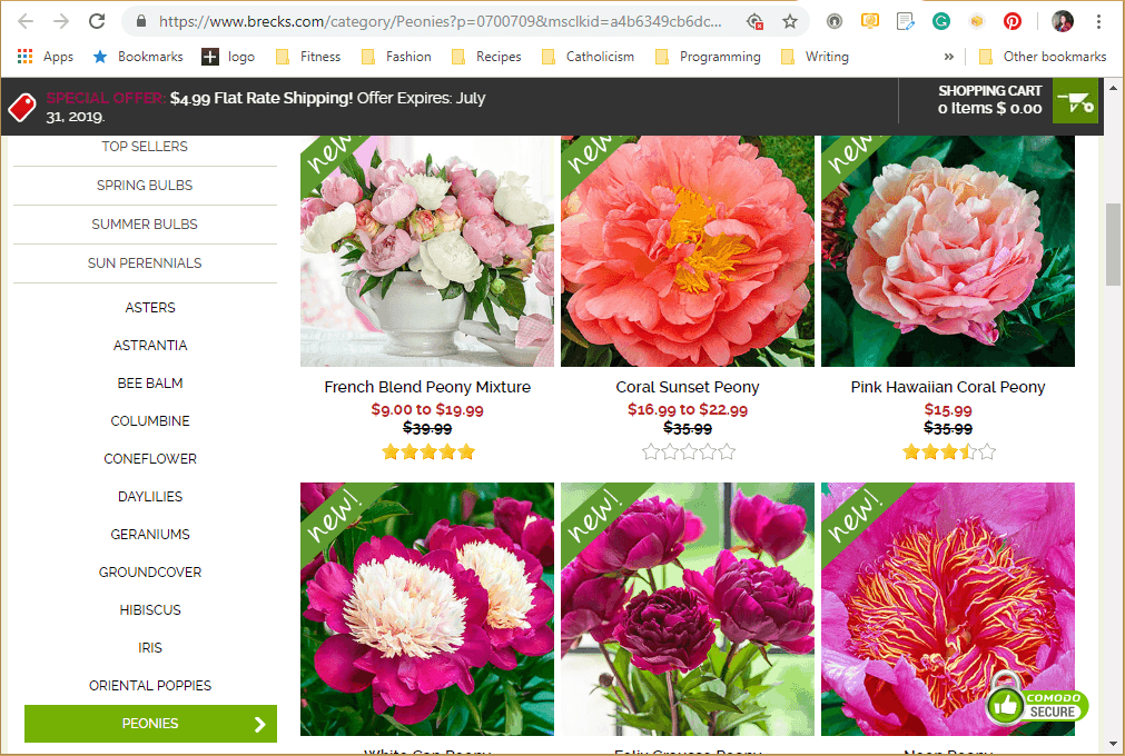 Where to Buy Peony Plants or Bulbs Online (Top 50 Stores)