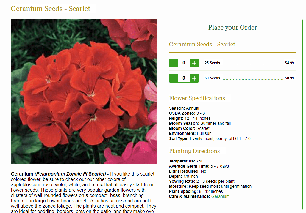 Outside Pride website product page