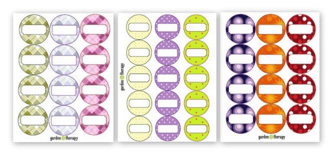 Preserves &amp; Jam Labels Designs