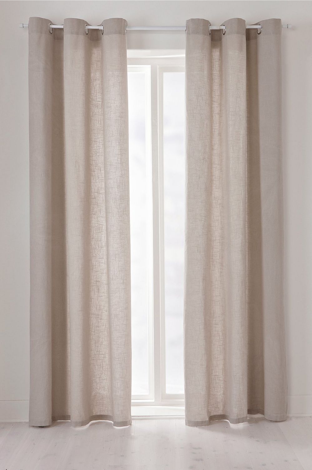 Beige Gardiner Linne Fina linnegardiner Slitstarka & Vackra Gardinstugan.se