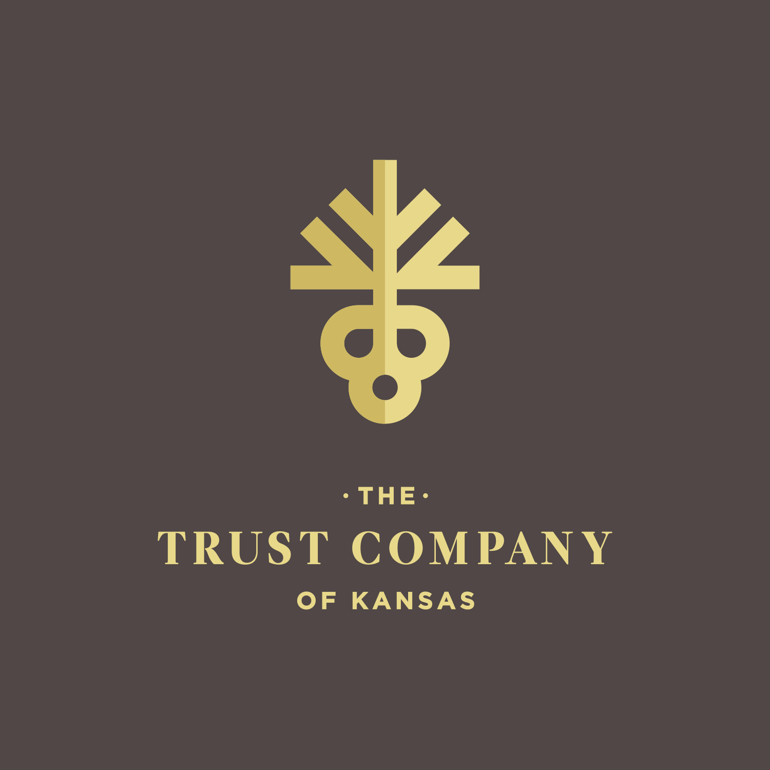 The Trust Company of Kansas Branding Work by Gardner Design