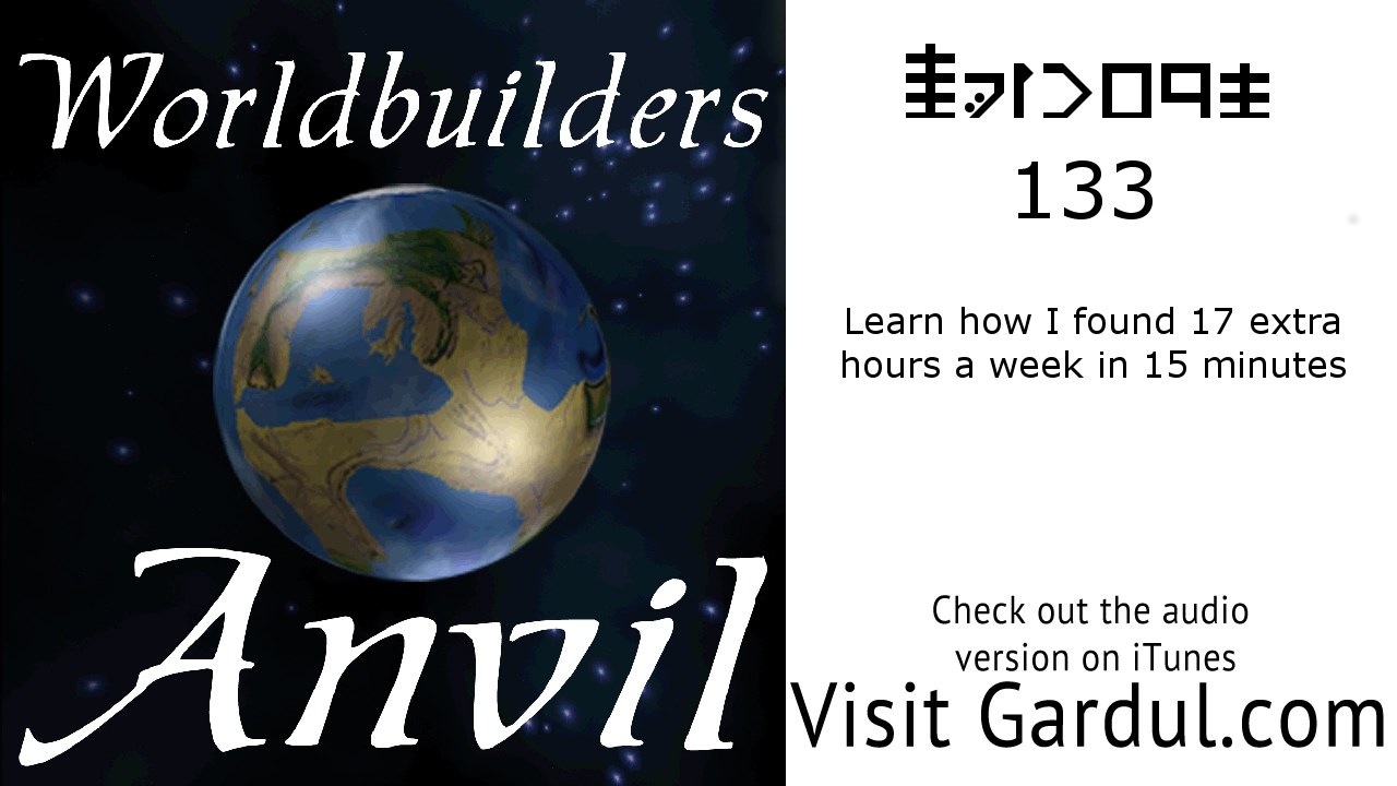 Episode 133 Learn how I found 17 extra hours a week in 15 minutes Gardul