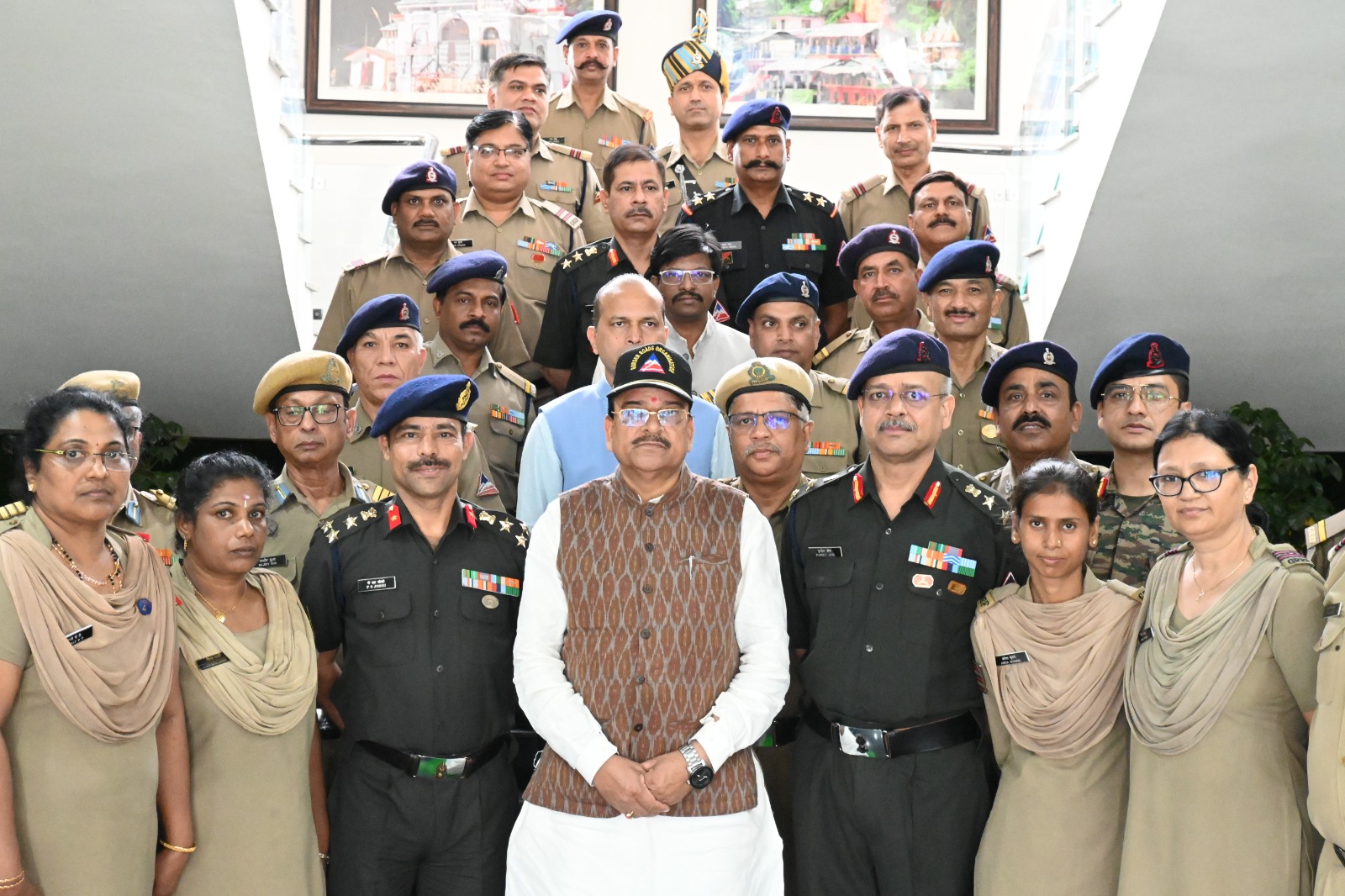 MoS, Defence, Ajay Bhatt visits Project Shivalik of BRO Garhwal Post