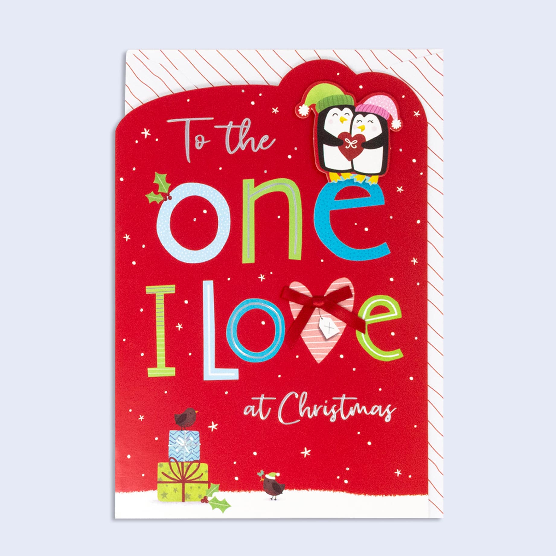 Christmas Card One I Love Garlanna Greeting Cards