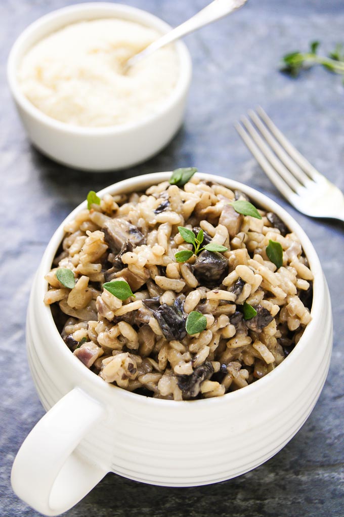 ITALIAN STYLE GOURMET MUSHROOM RISOTTO
