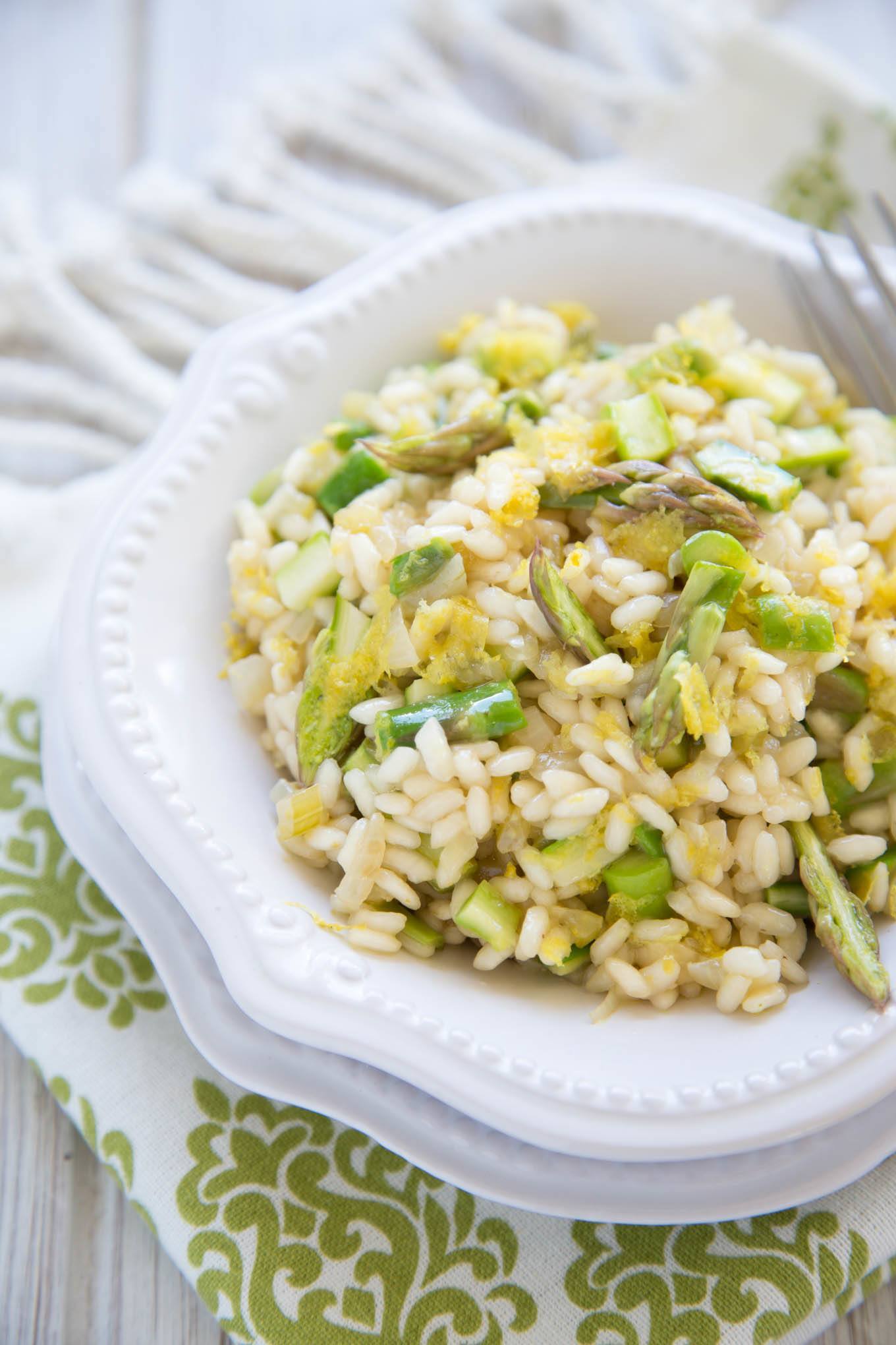 asparagus risotto gourmet traveller