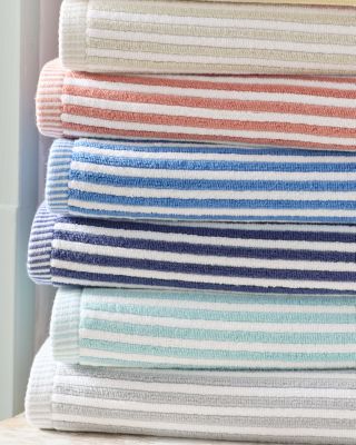 Ribbed Stripe Towels Hill