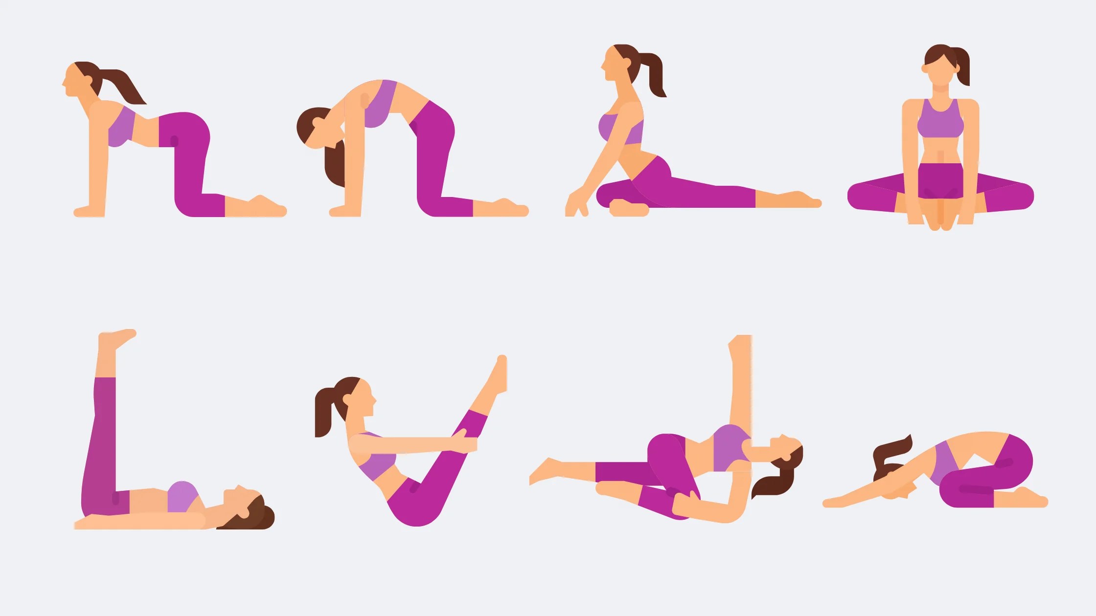 8 Positions to Help with Period Cramps Garnuu