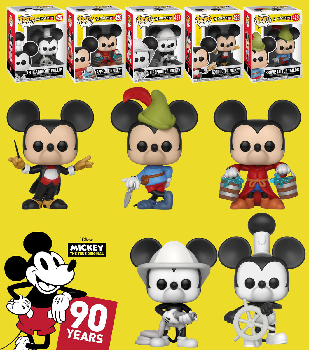 Mickey celebra 90 anos com Funko especial