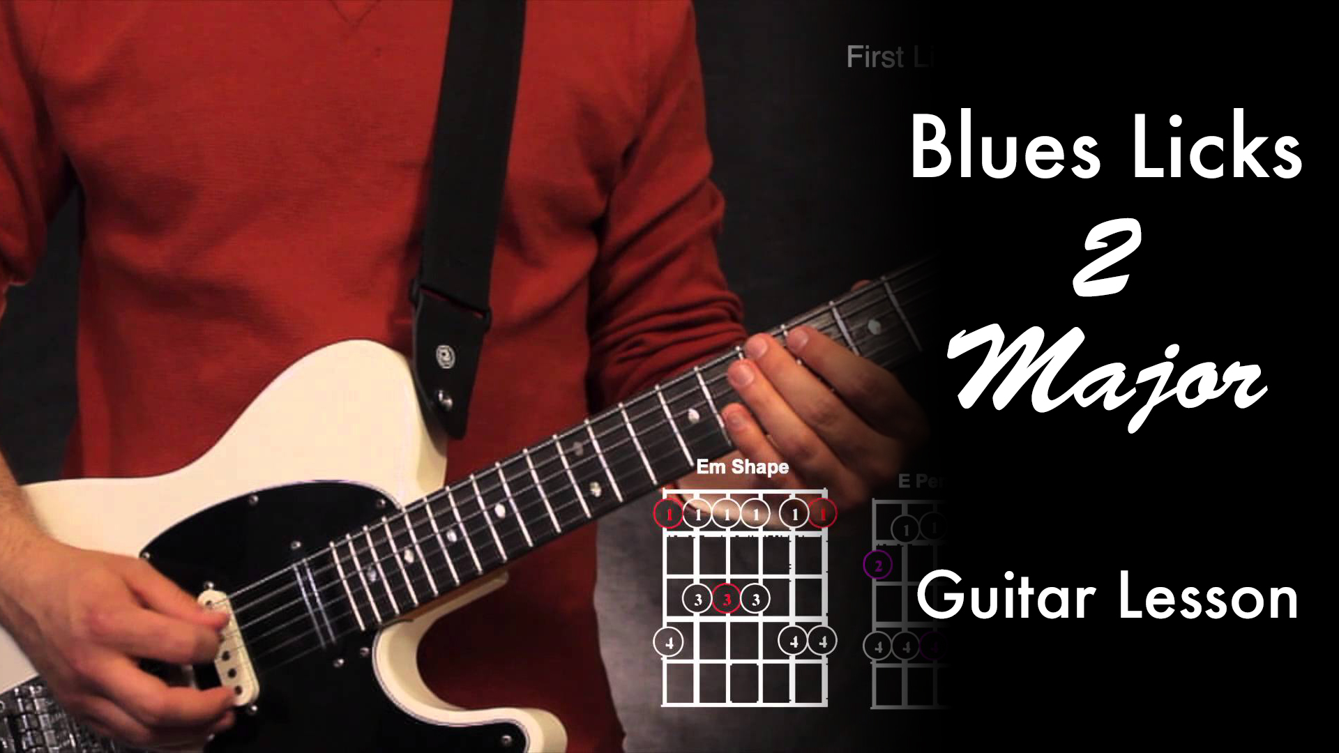 Major Blues Licks 2 • Garret's Guitar Lessons