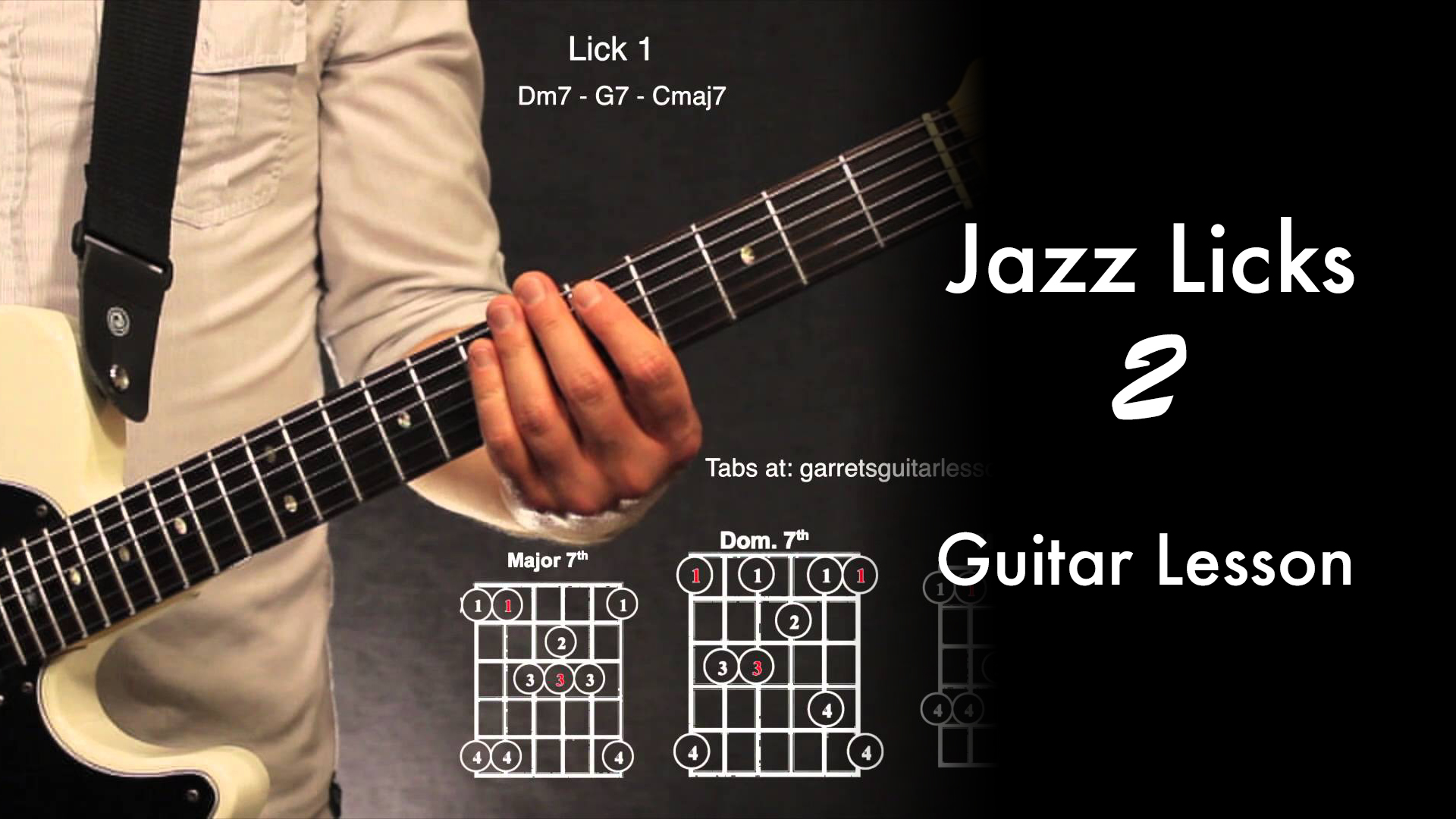 Jazz Licks Jazz Licks Starting On Any Note (Part 2) / Jazz guitar