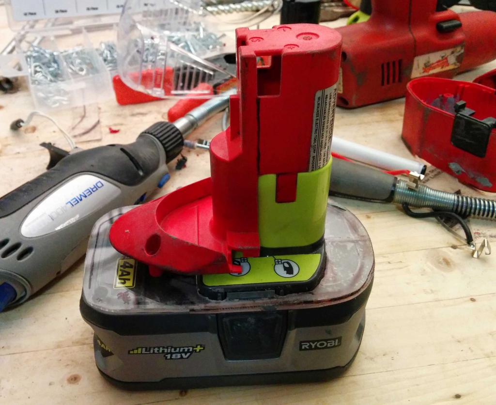 Ryobi One+ 18V Battery Adapter for Milwaukee 12V Cordless Drill Blog