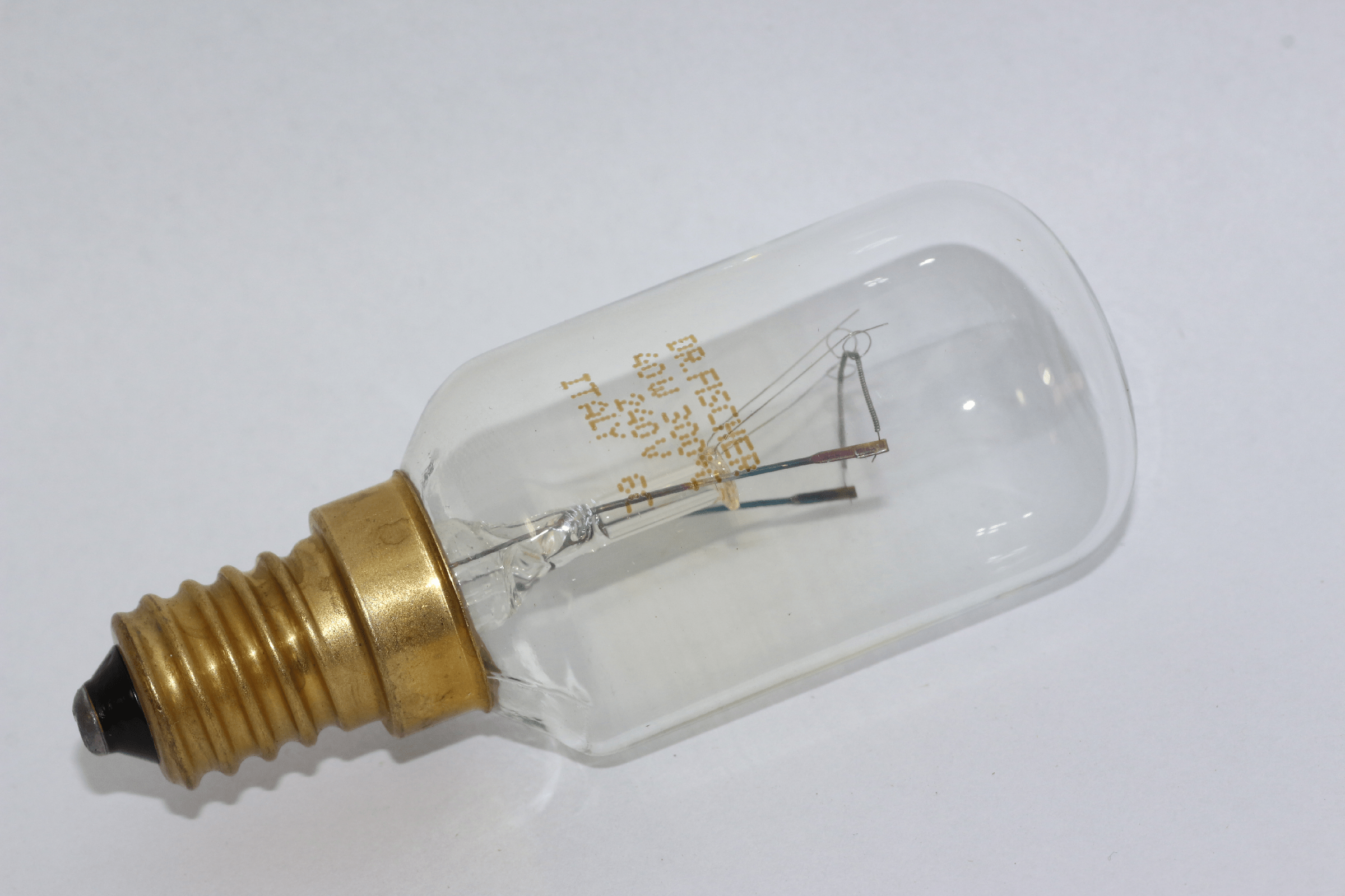 Universal Oven Lamp / Bulb 230V 240V 40W, E14 Thread, Fits many Makes