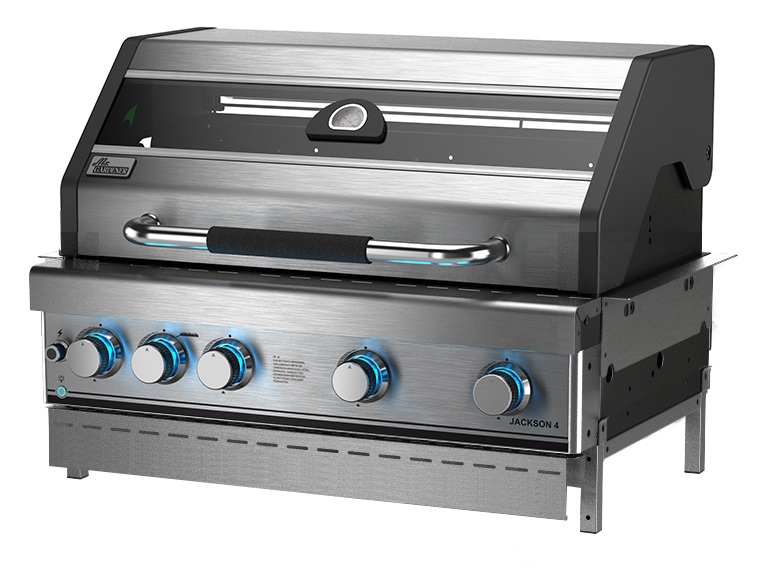 Mr GARDENER Gasgrill Jackson 4 BuiltIn (EU 2019) Garth Support