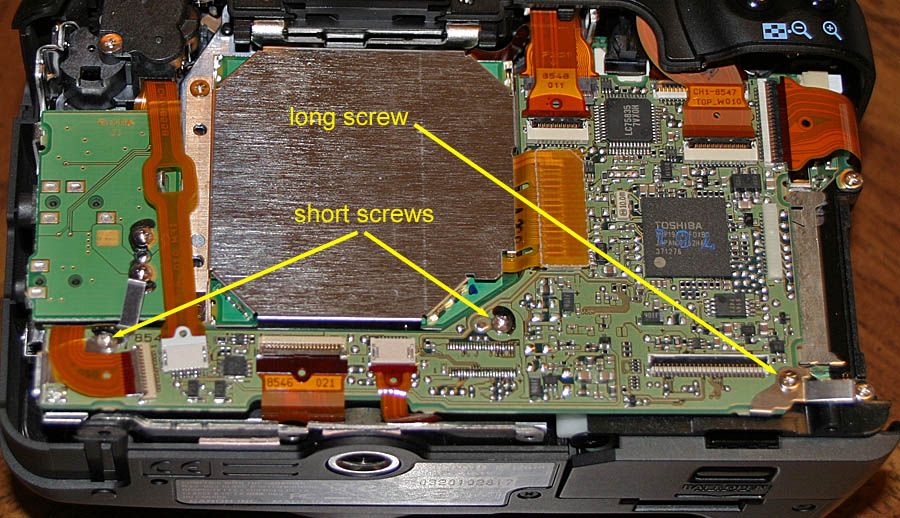 Canon Digital Rebel XSi 450D IR Filter Removal Modification Page 7
