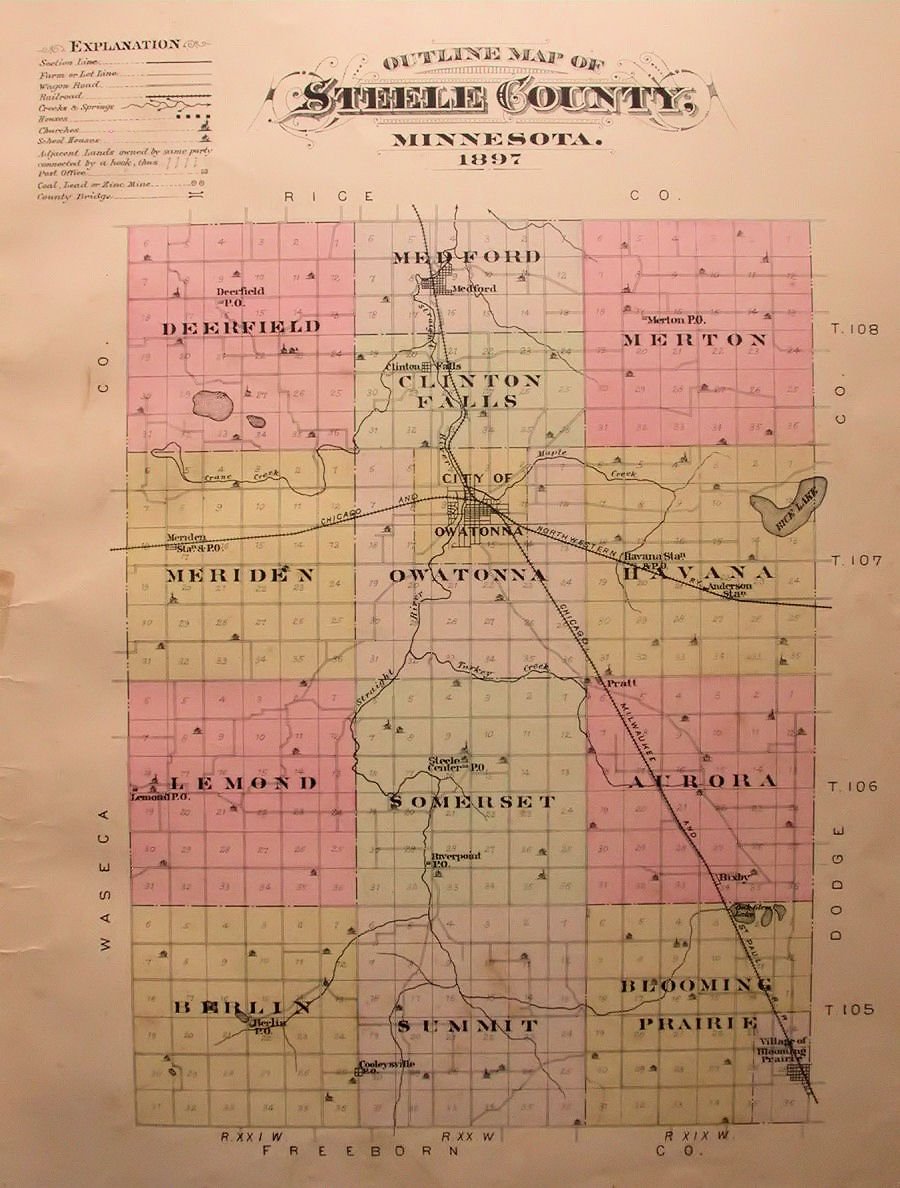 Steele County 1897
