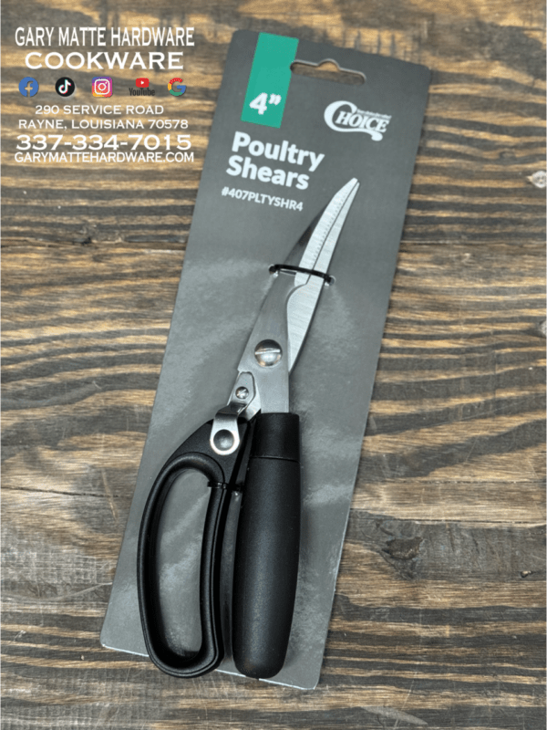 Kitchen/Poultry Shears Gary Matte Hardware