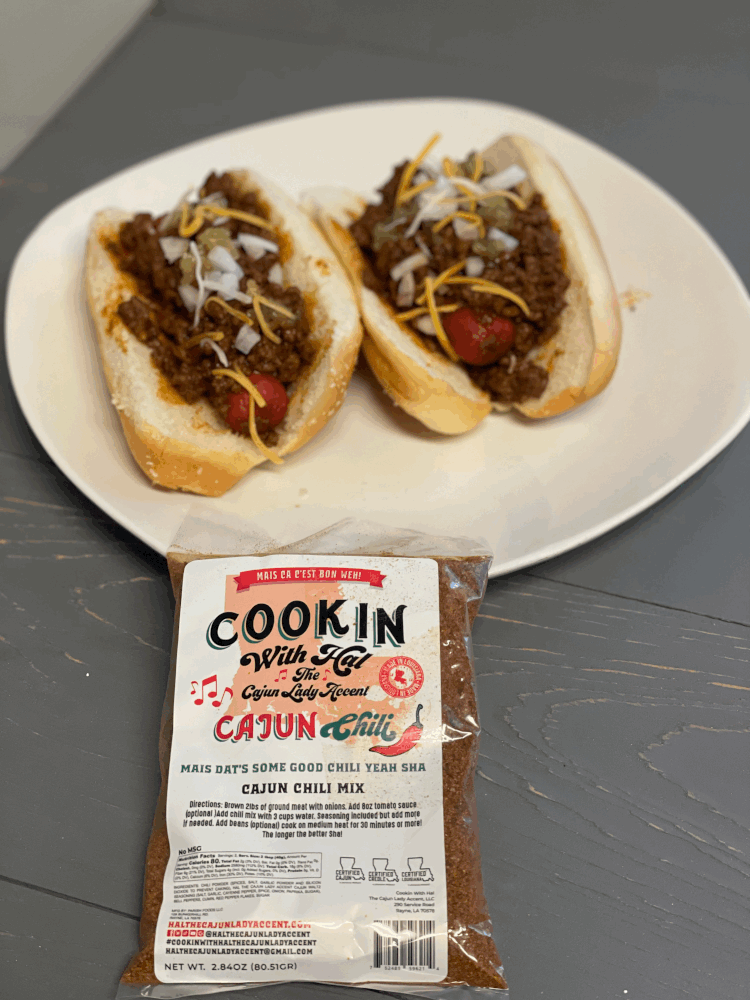 Cookin With Hal The Cajun Lady Accent Cajun Chili Mix Gary Matte Hardware