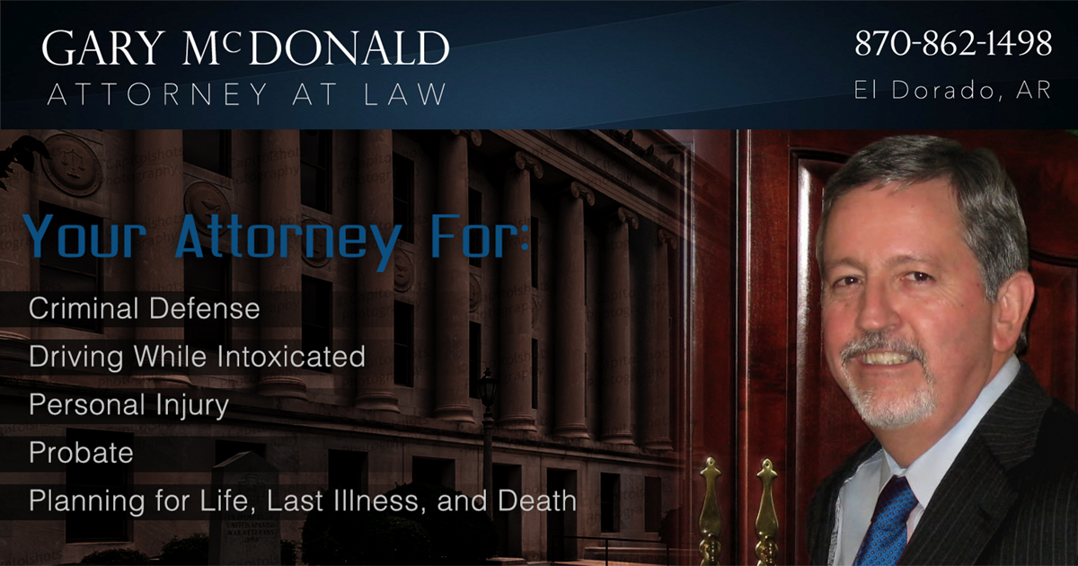 Gary McDonald Attorney at Law Criminal Defense, Driving While