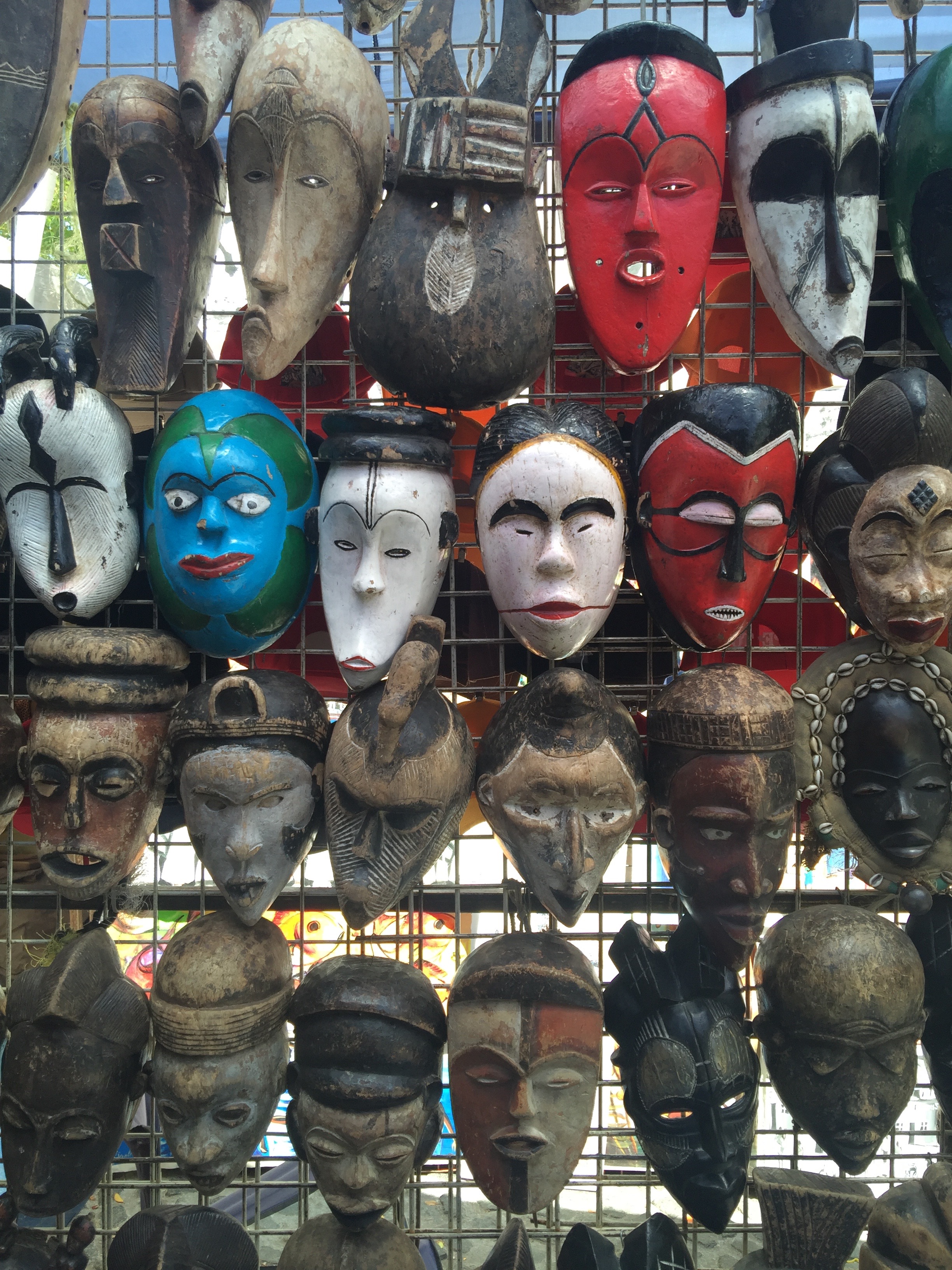 South African Tribal Masks Gary on the Go