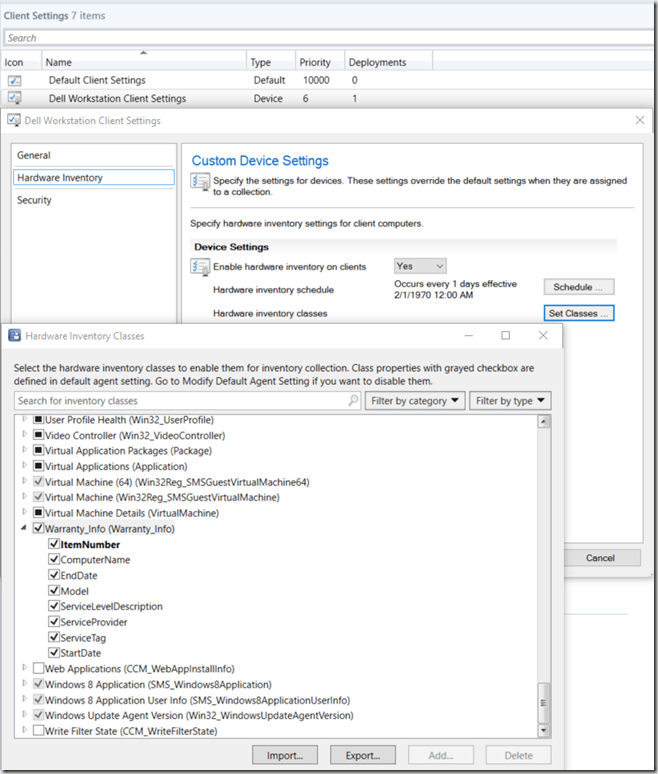 Dell Warranty Reporting via ConfigMgr Dell Warranty API GARYTOWN
