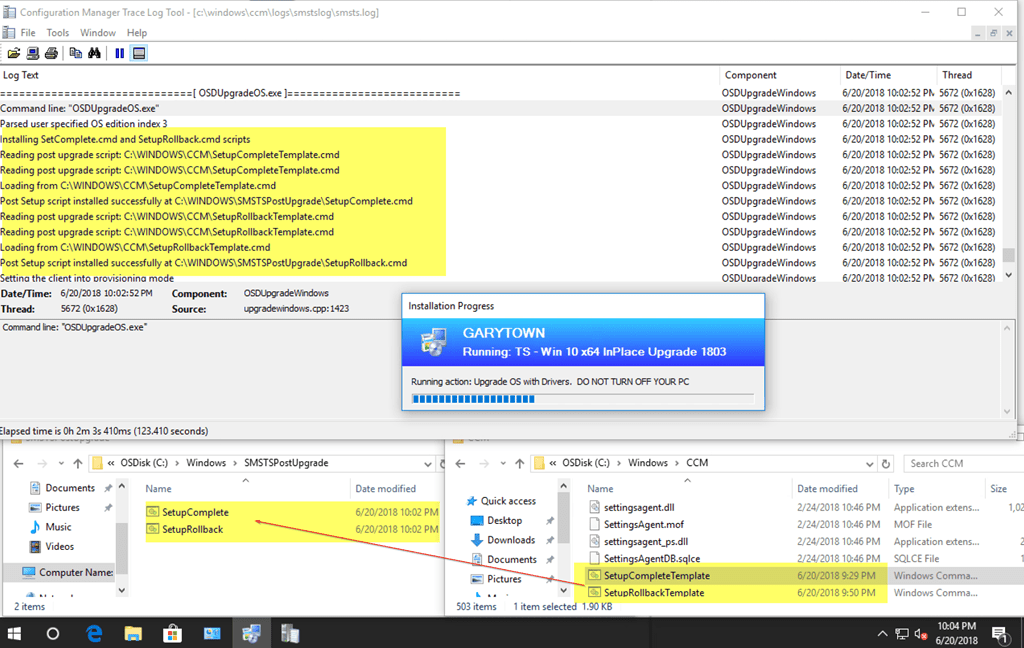 Customize and SetupRollback.cmd GARYTOWN ConfigMgr Blog