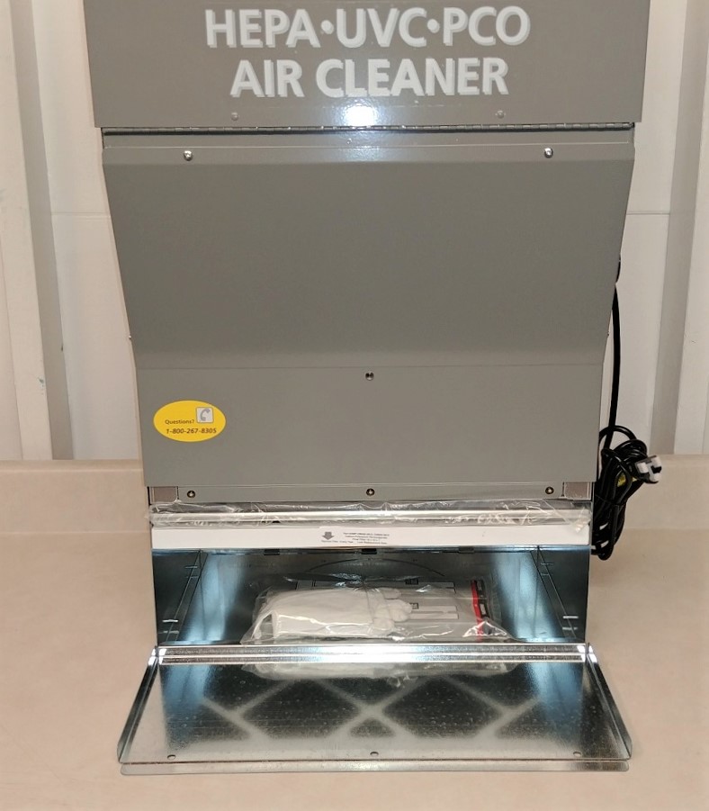 WallMount True HEPA + UVCPCO Air Cleaner Model DM900 GasExperts