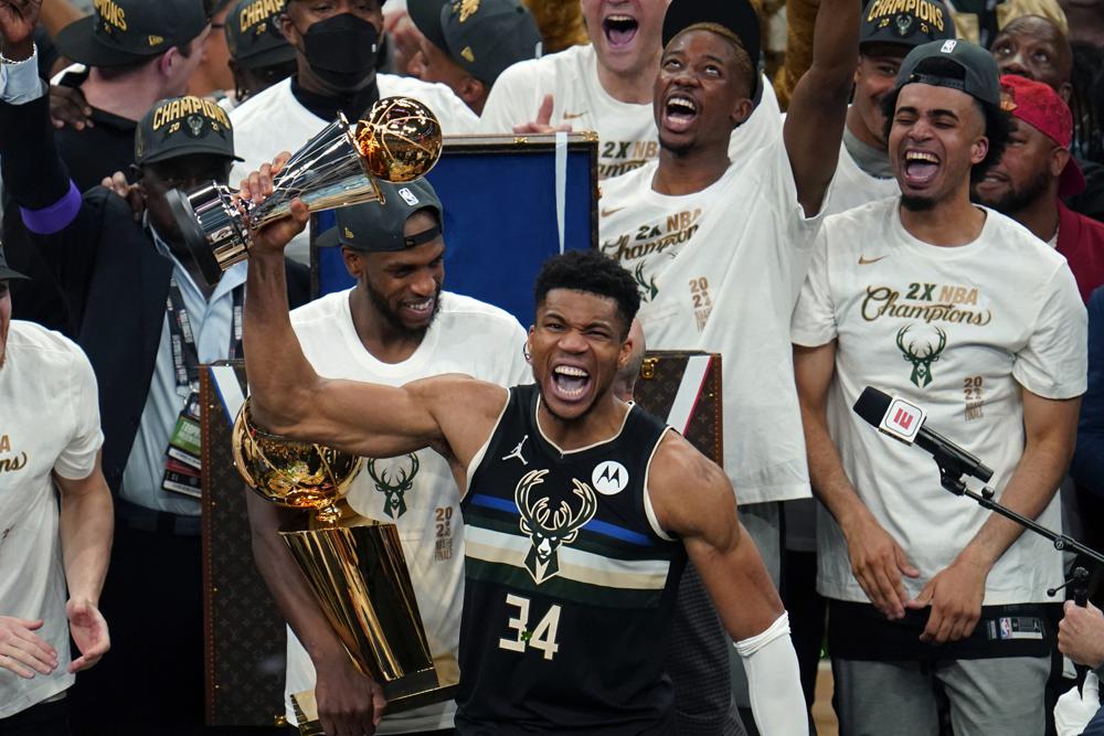 Antetokounmpo caps extraordinary postseason as Finals MVP